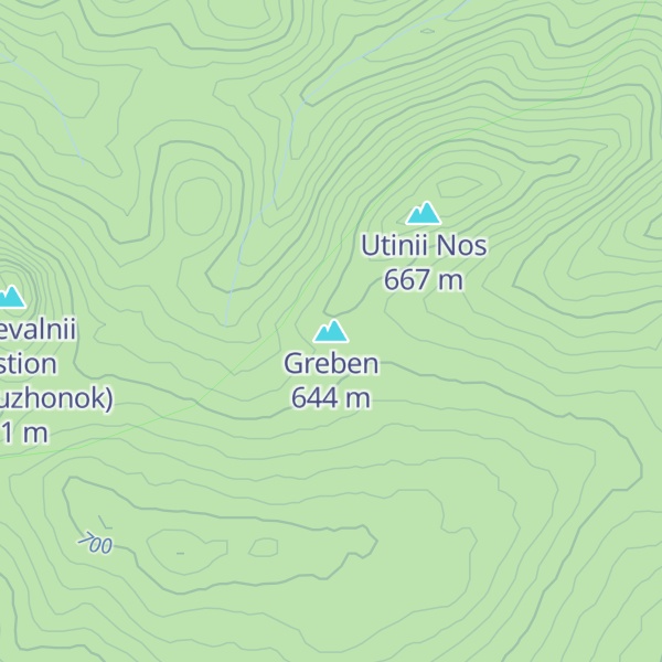 Map of Greben