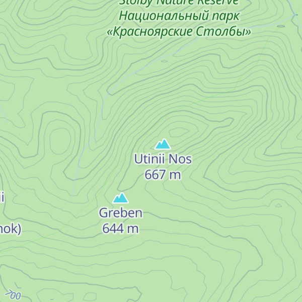 Map of Promezhutochnii