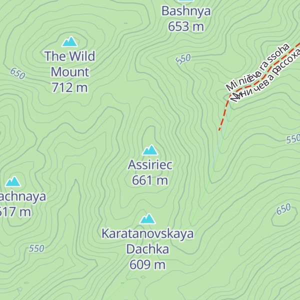Map of Assiriec