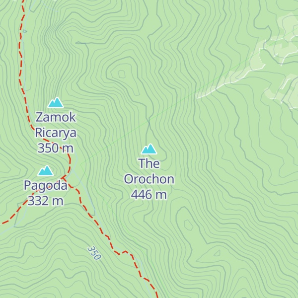 Map of The Orochon