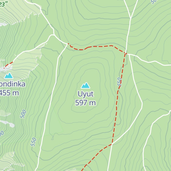 Map of Uyut