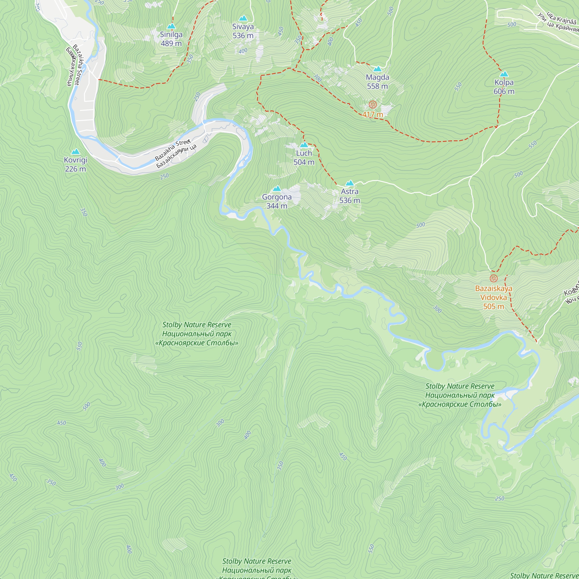 Kordon Sinzhul map