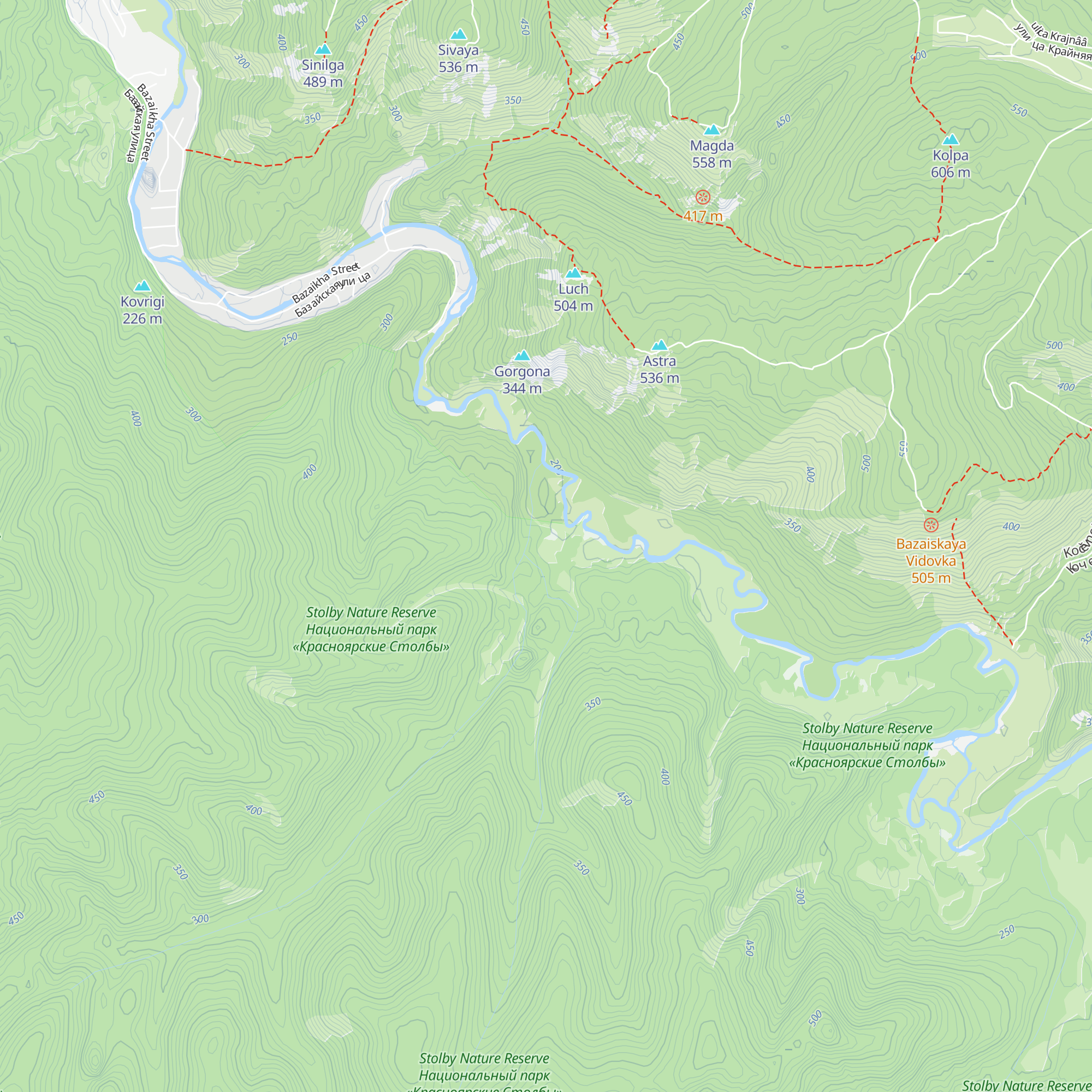 Kordon Sinzhul map