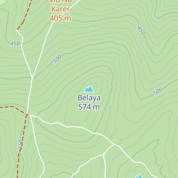 Map of Belaya