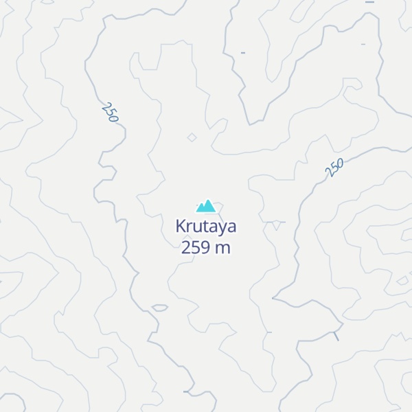 Map of Krutaya