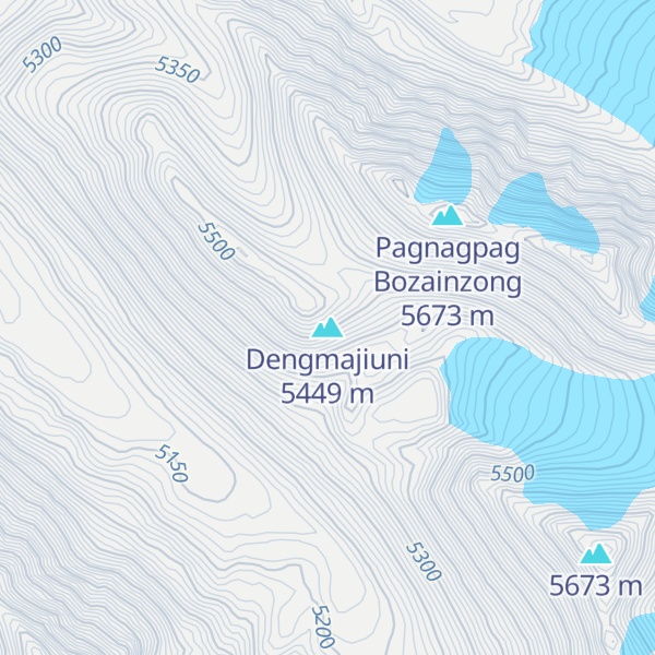 Map of Dengmajiuni