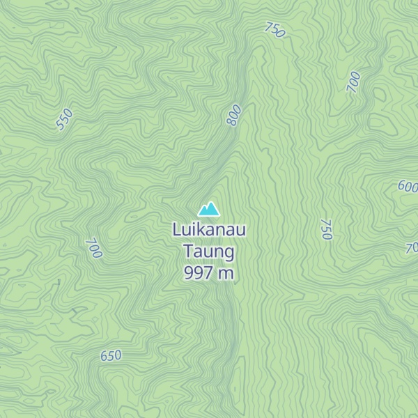 Map of Luikanau Taung