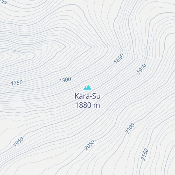 Map of Kara-Su