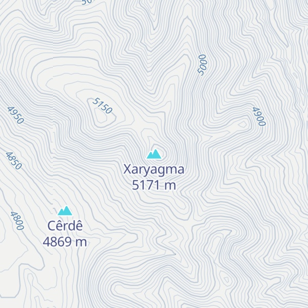 Map of Xaryagma