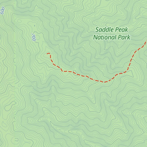 Map of Smaller Peak