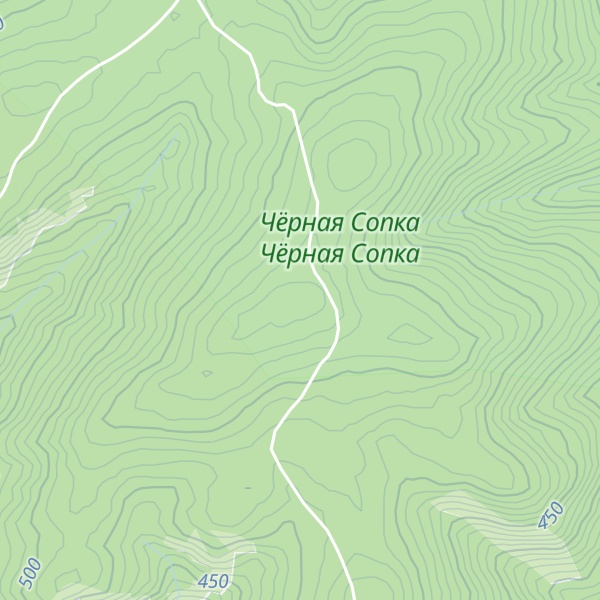 Map of Brusnichnaya