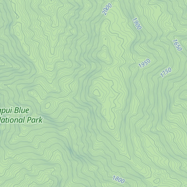 Map of Blue Mountain