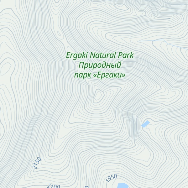 Map of Pik N. M. Martyanova