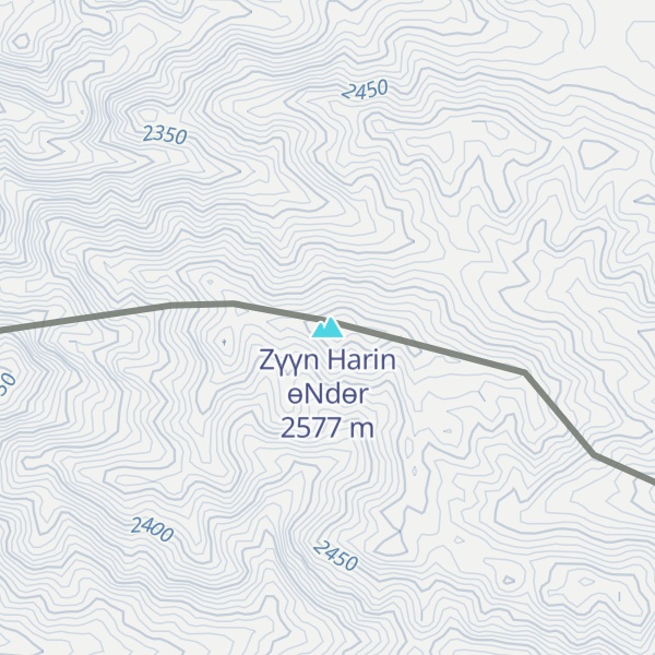 Map of Zүүn Harin өNdөr