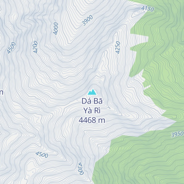 Map of Dá Bā Yà Rì