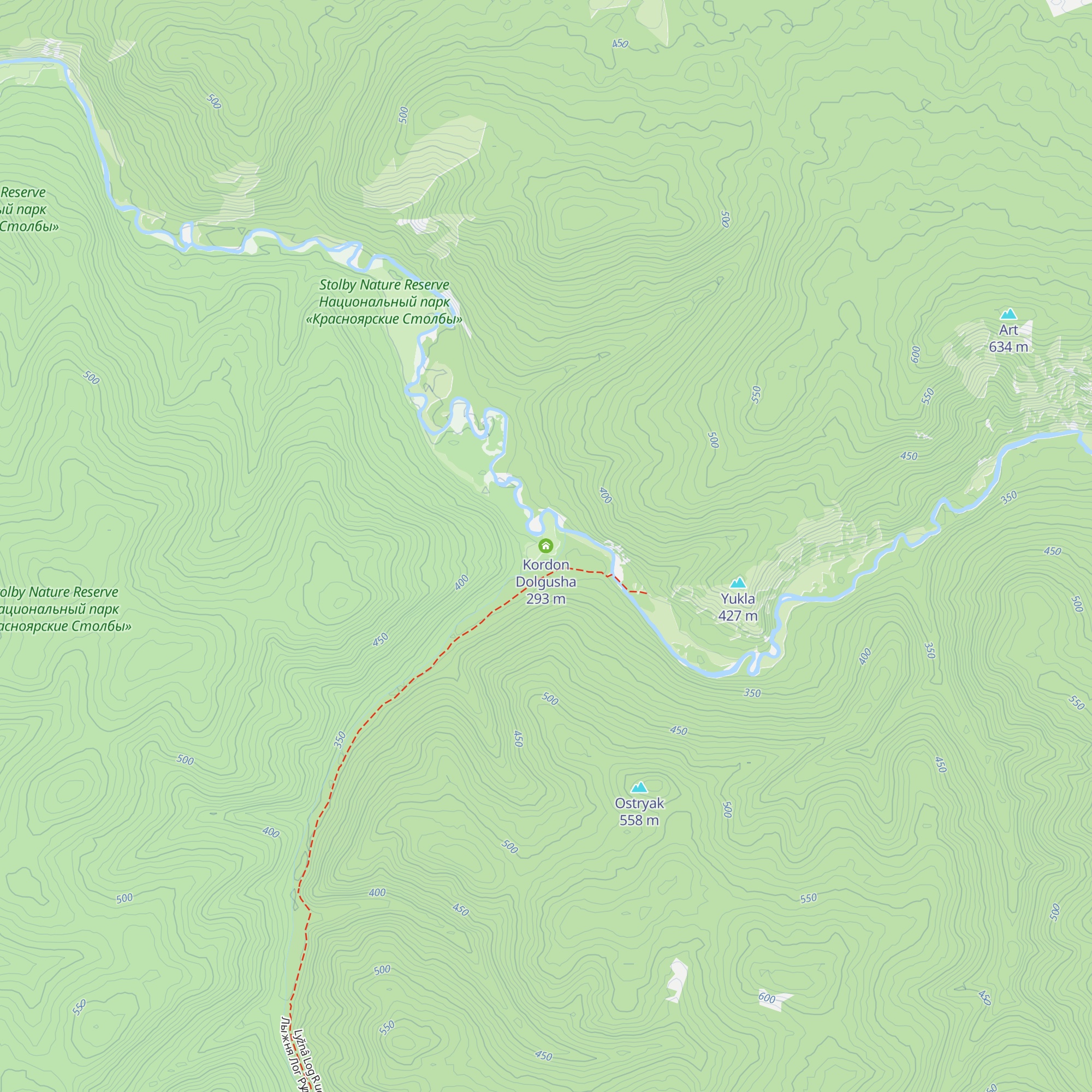 Kordon Dolgusha map