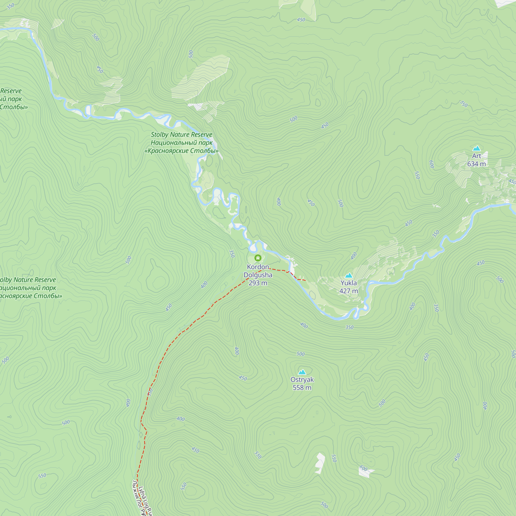 Kordon Dolgusha map
