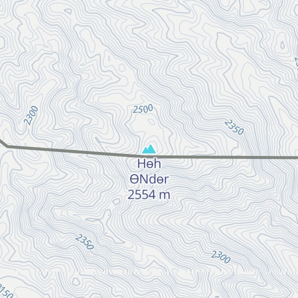 Map of Hөh ӨNdөr