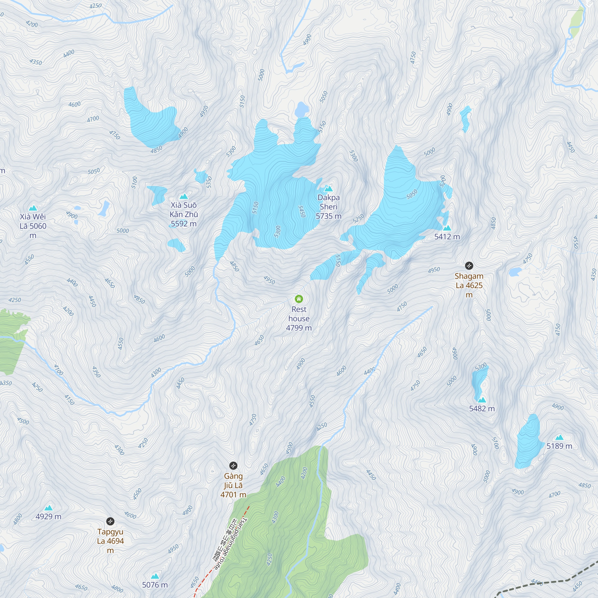 Rest house map