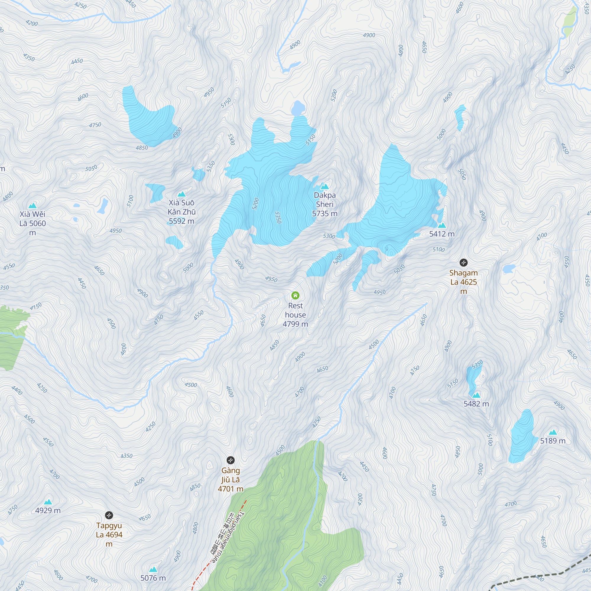 Rest house map