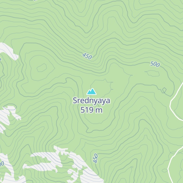 Map of Srednyaya