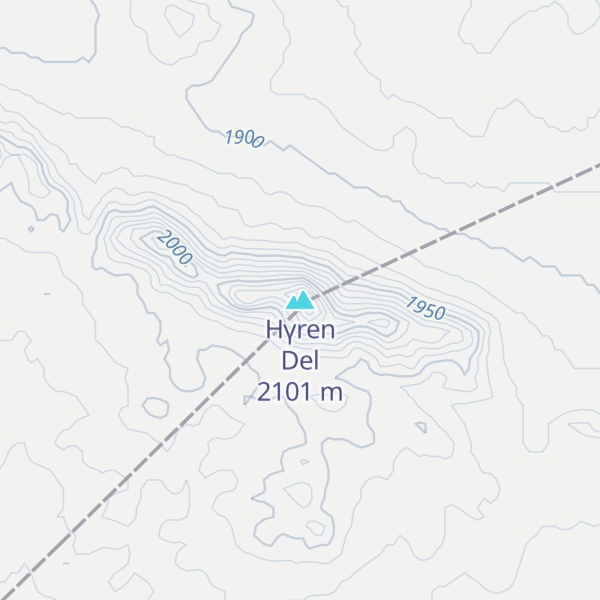 Map of Hүren Del
