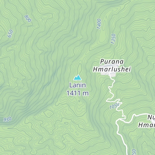 Map of Lanin
