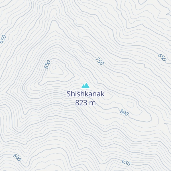 Map of Shishkanak