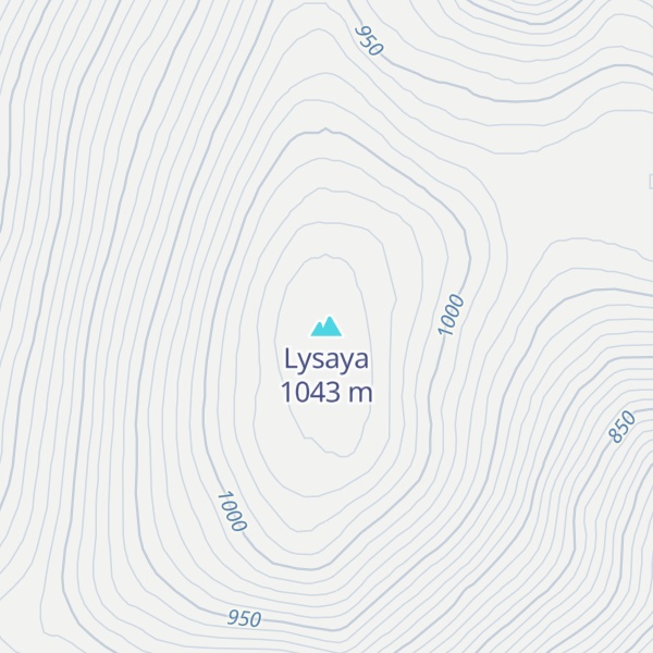Map of Lysaya