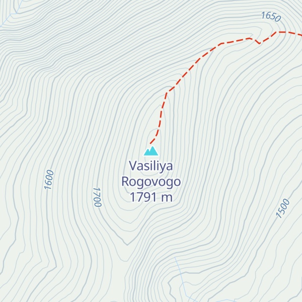 Map of Vasiliya Rogovogo