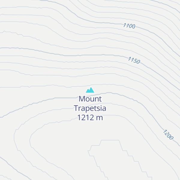 Map of Mount Trapetsia