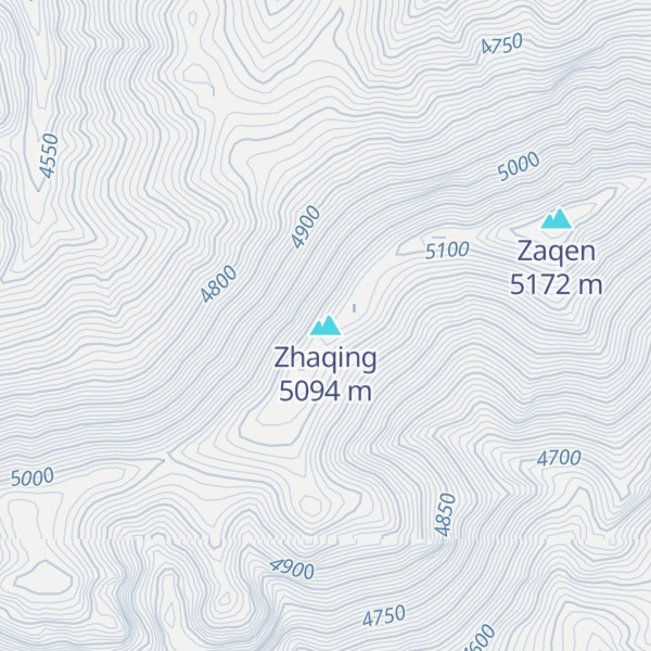 Map of Zhaqing