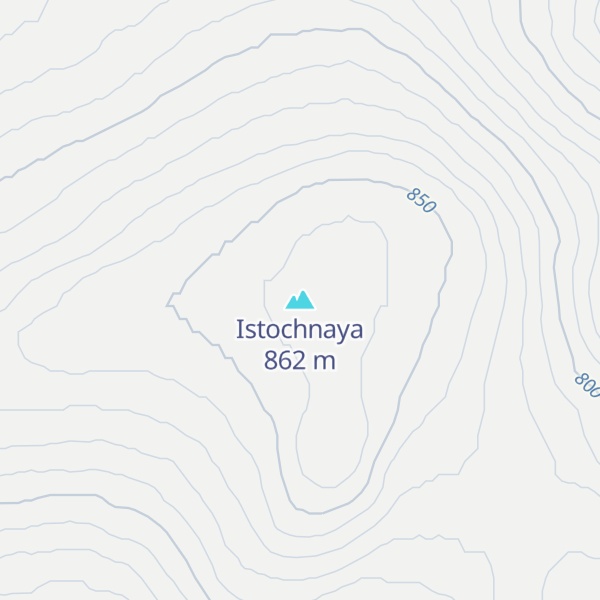 Map of Istochnaya