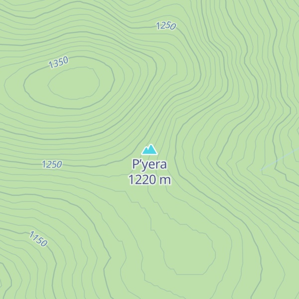 Map of P’yera