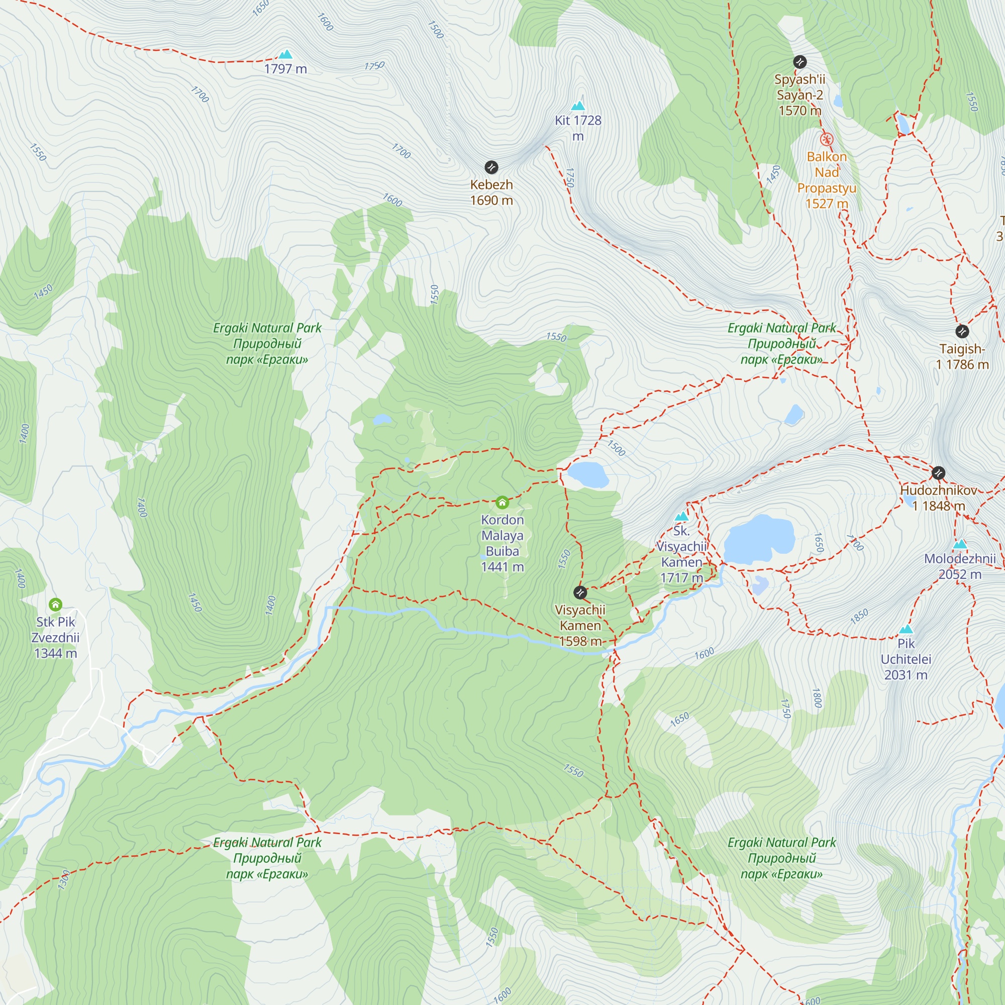 Kordon Malaya Buiba map
