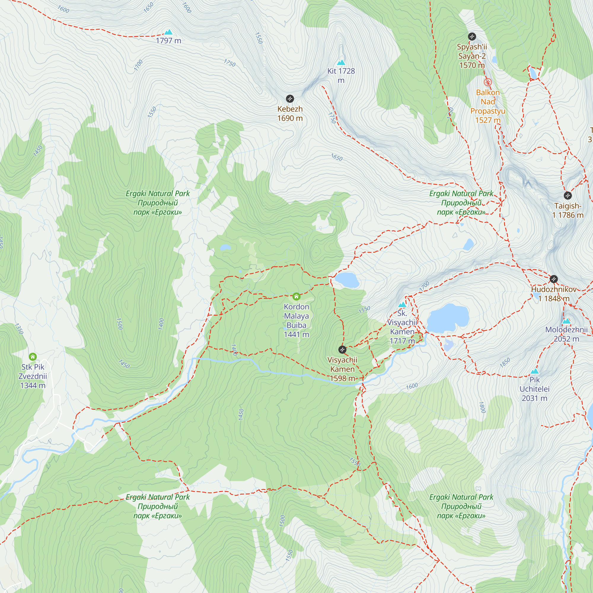 Kordon Malaya Buiba map