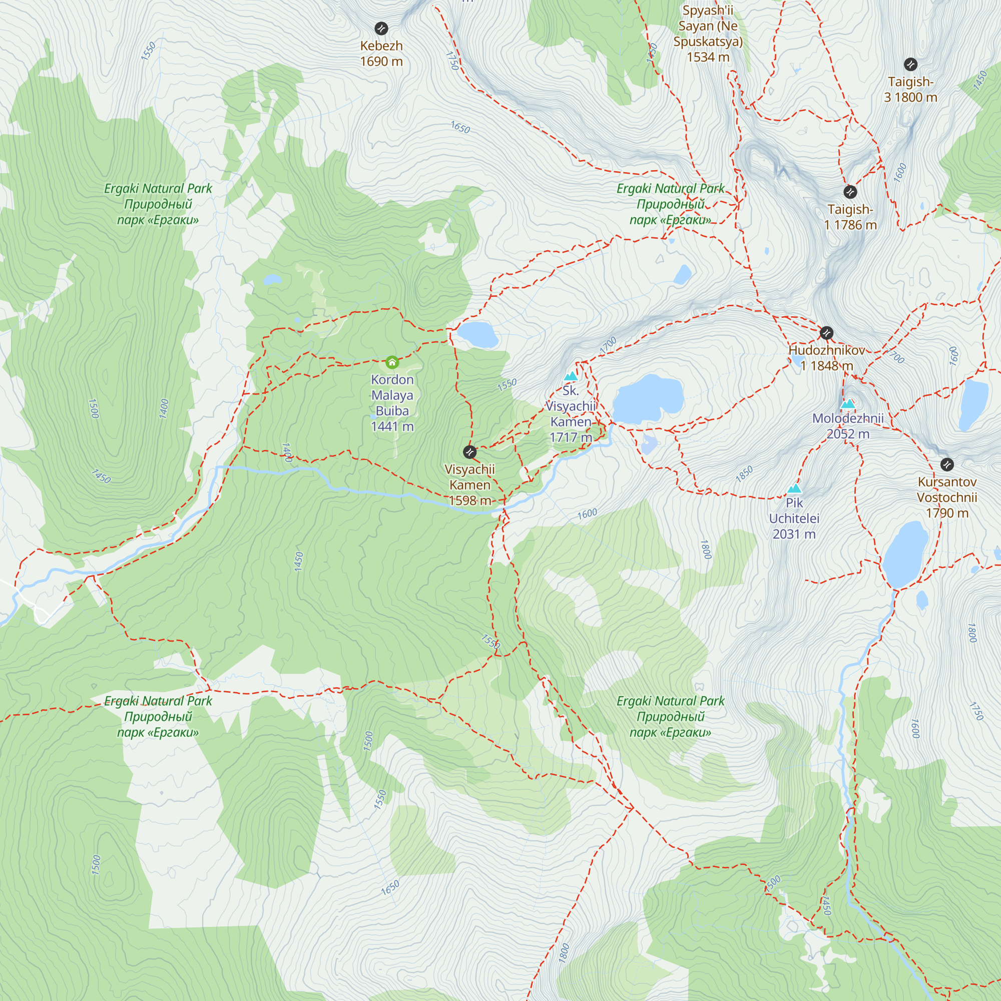 Kordon Perekrestok  map