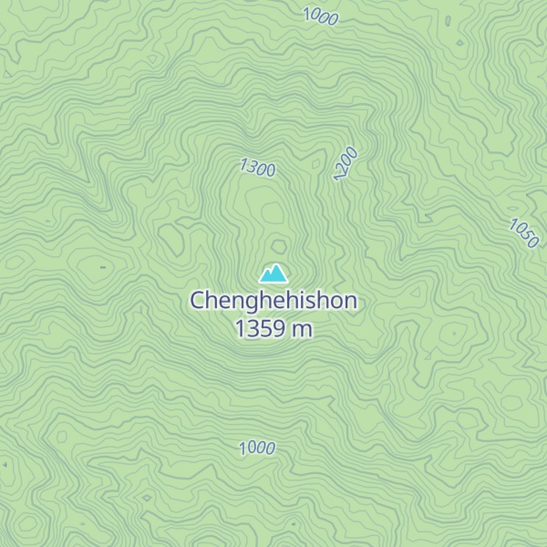 Map of Chenghehishon