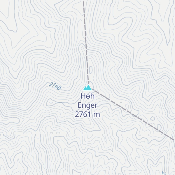 Map of Hөh Enger