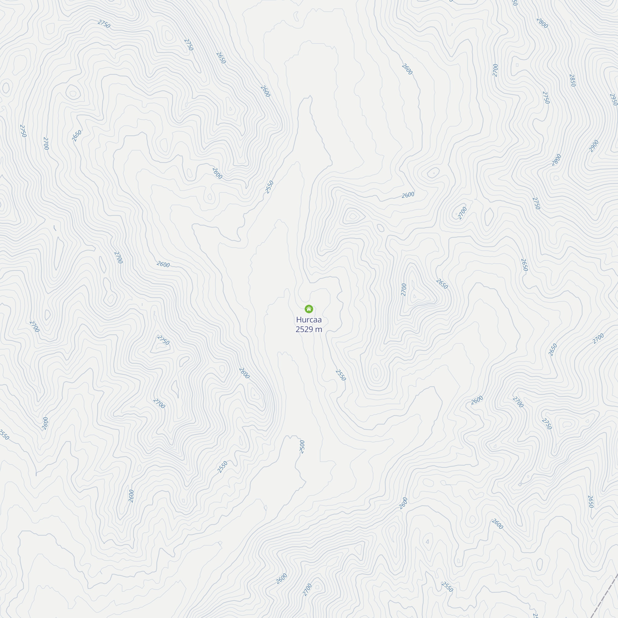 Hurcaa map