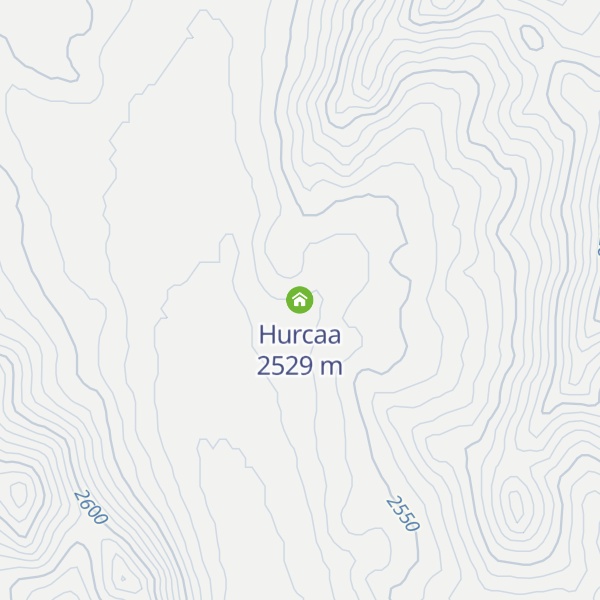 Map of Hurcaa