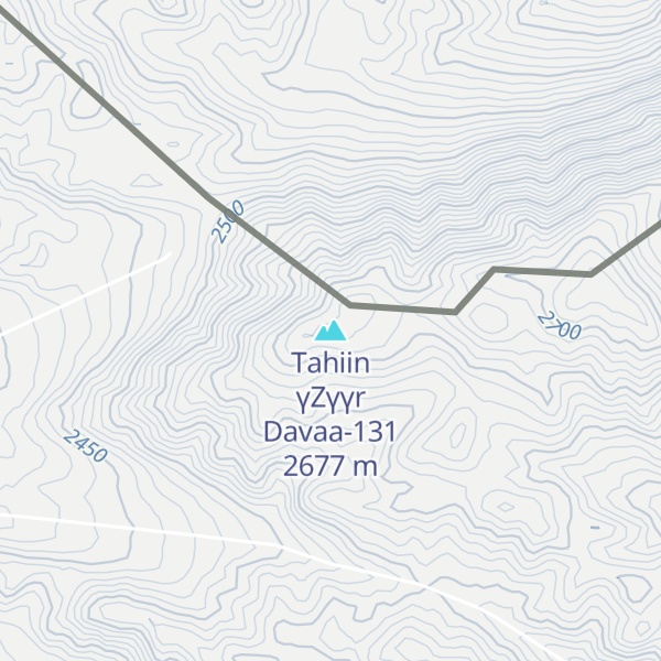 Map of Tahiin үZүүr Davaa-131