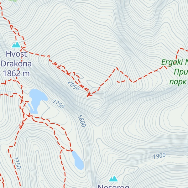 Map of Zub Drakona