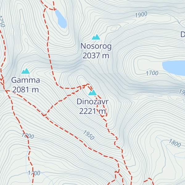 Map of Dinozavr