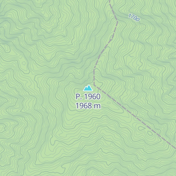 Map of P. 1960