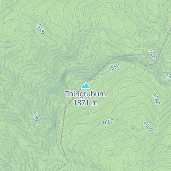 Map of Thingtubum