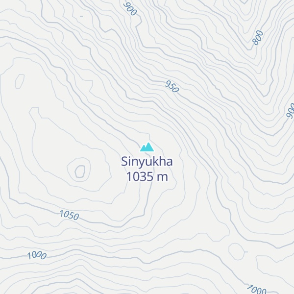 Map of Sinyukha