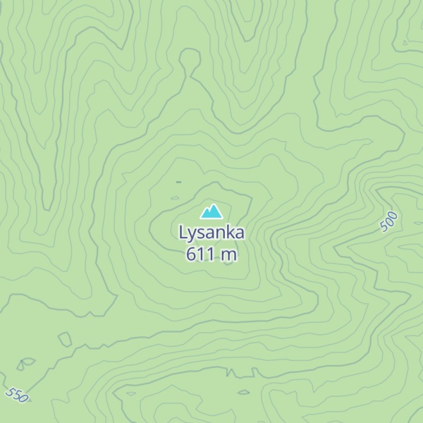 Map of Lysanka