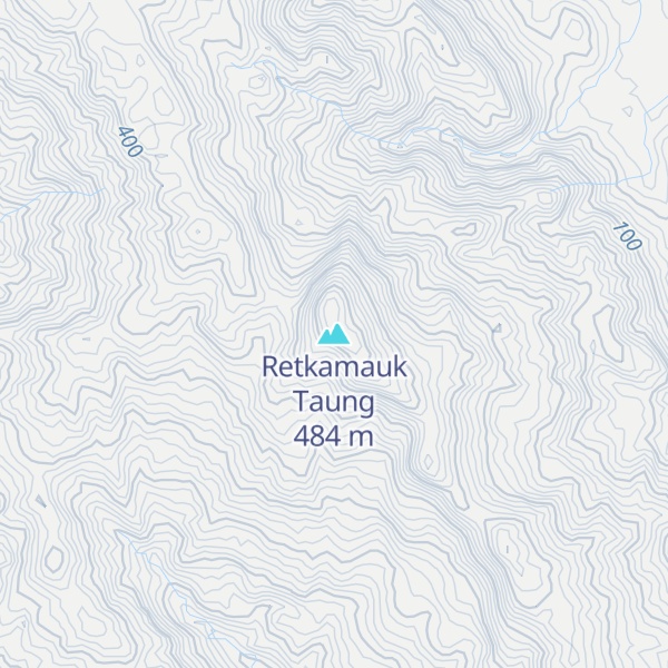 Map of Retkamauk Taung