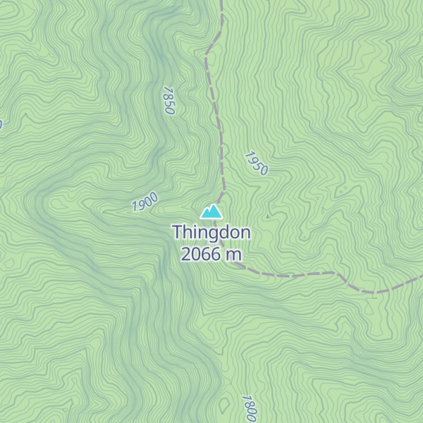 Map of Thingdon